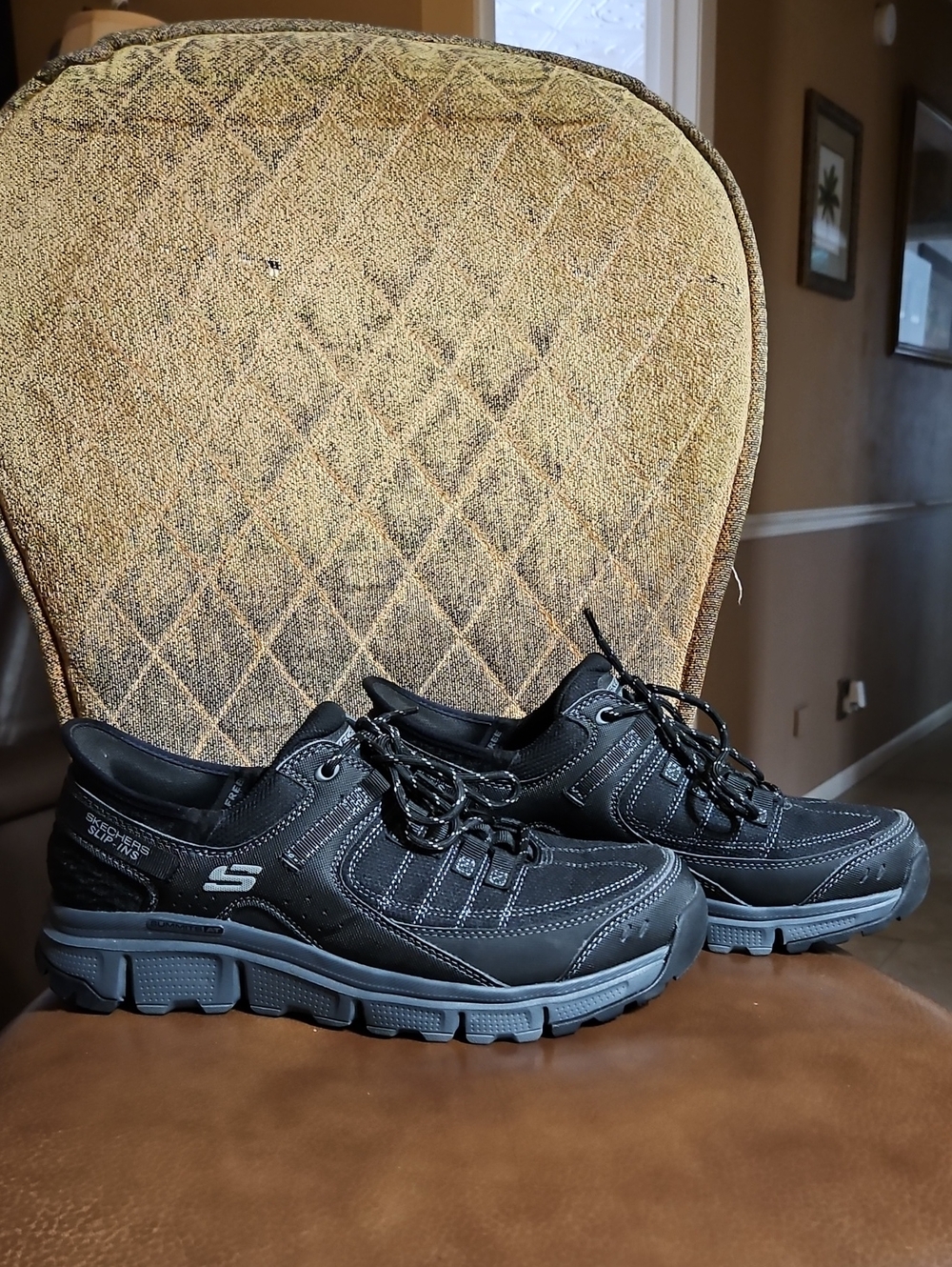 Skechers Slip-Ins Summits All-Terrain Hands Free Slip On Sneakers Walking Shoes